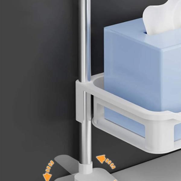 Multi-Layer Bathroom Shelf Modern & Space Saving Design!