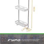 Multi-Layer Bathroom Shelf Modern & Space Saving Design!