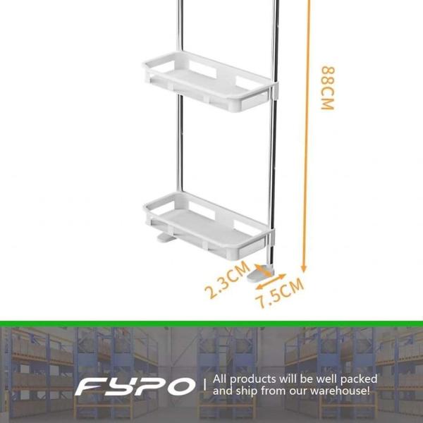 Multi-Layer Bathroom Shelf Modern & Space Saving Design!
