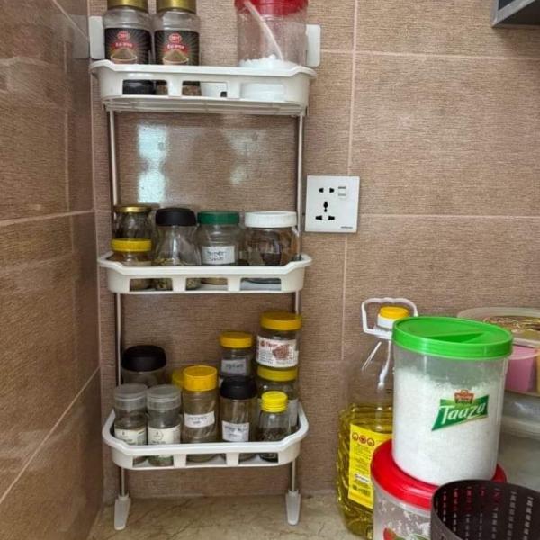 Multi-Layer Bathroom Shelf Modern & Space Saving Design!