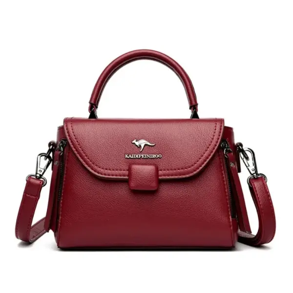 High Quality Kangaroo Handbag (Maroon)