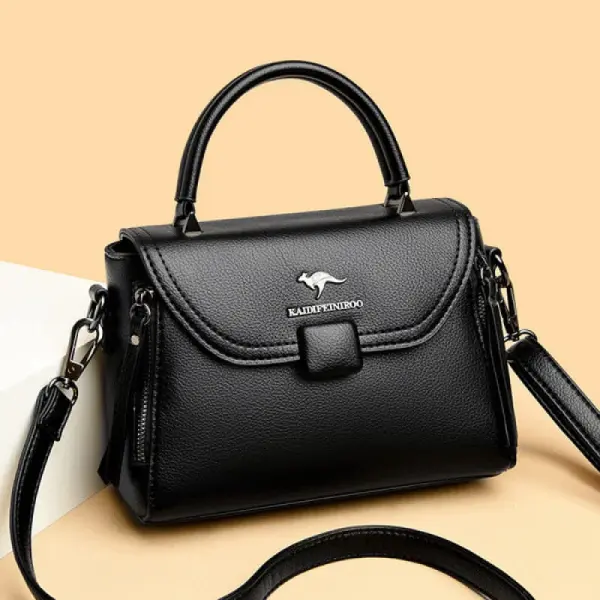High Quality Kangaroo Handbag (Black)